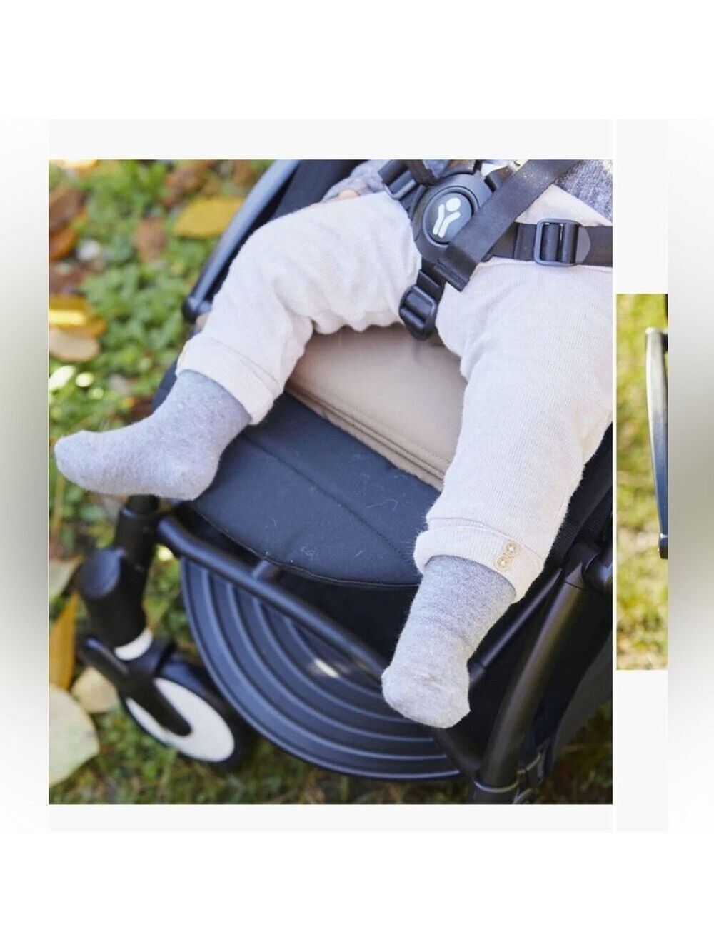 Compact Taupe Stroller - Picture 4 of 7